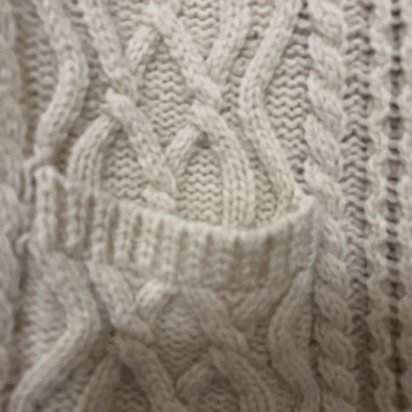 Re/Done Cream 90's Cardigan XS - Picture 6 of 10